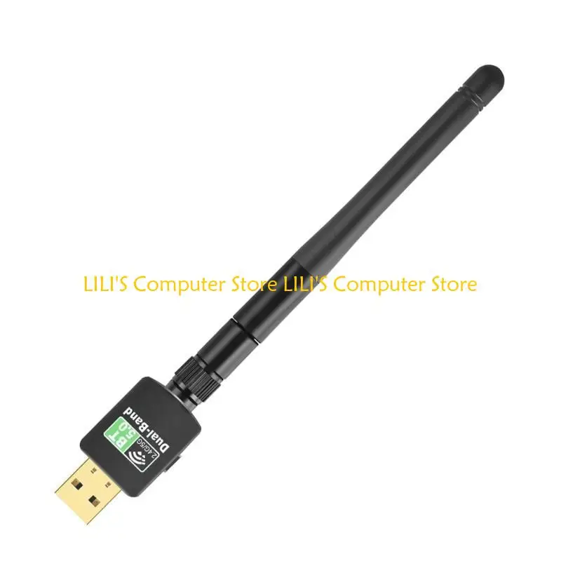 A52B USB Wireless Receiver 5GHz/2.4GHz Frequency 600M WiFi Stable WIFI Card USB Networking Adapters