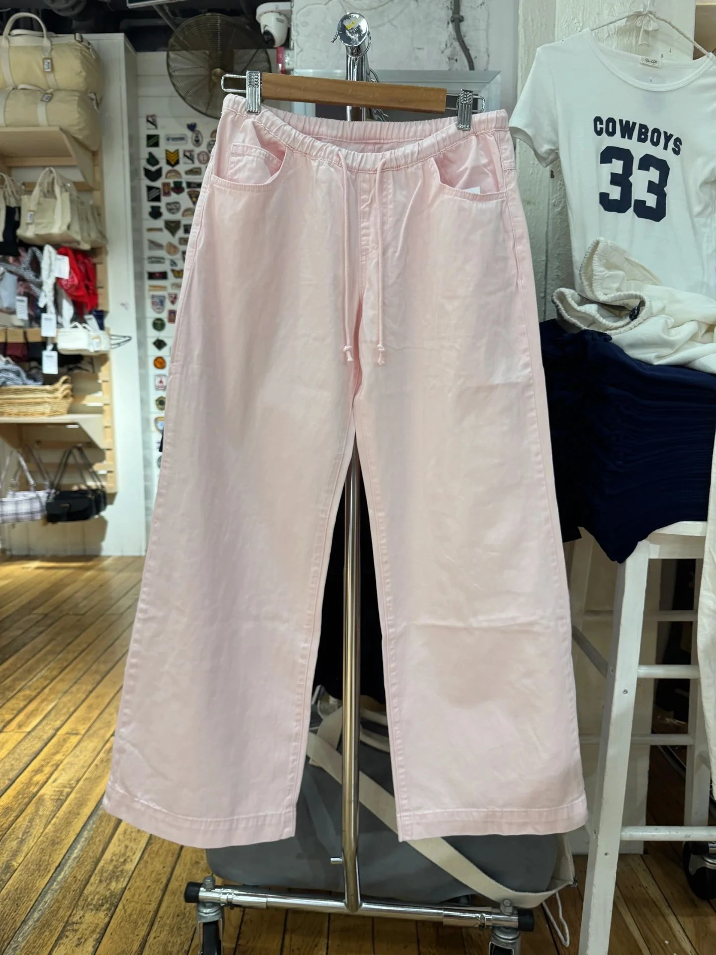 

Розовые прямые брюки на шнурке, женские осенние сексуальные брюки с низкой талией и карманами, модная уличная одежда, длинные брюки, мешковатые винтажные брюки Y2k, новинка