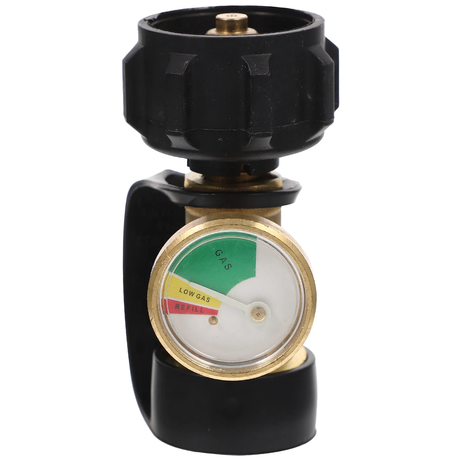 

Propane Tank Adapter Gas Refill Tool Camping BBQ Brass Connector Gauge Level Indicator Kitchen Bar Accessories Propane Converter