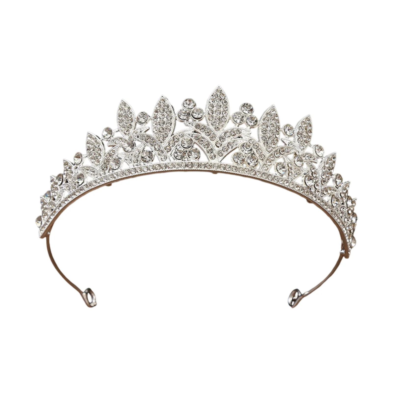 Hollow Out Crowns Hair Jewelry Rhinestones Stable Bridal Hair Accessory for Princess Party Favors Accessories