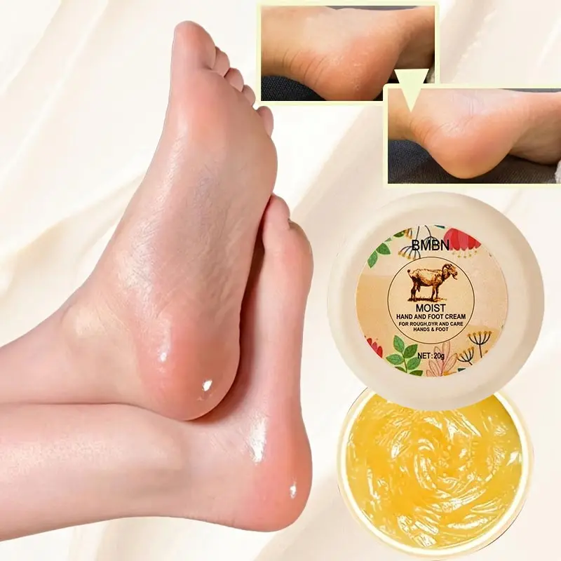 Powerful Repair Hand And Foot Cream,contains Lanolin,hyaluronic Acid, Unisex Moisturizing Cream,for Softening Dry Cracked Skin
