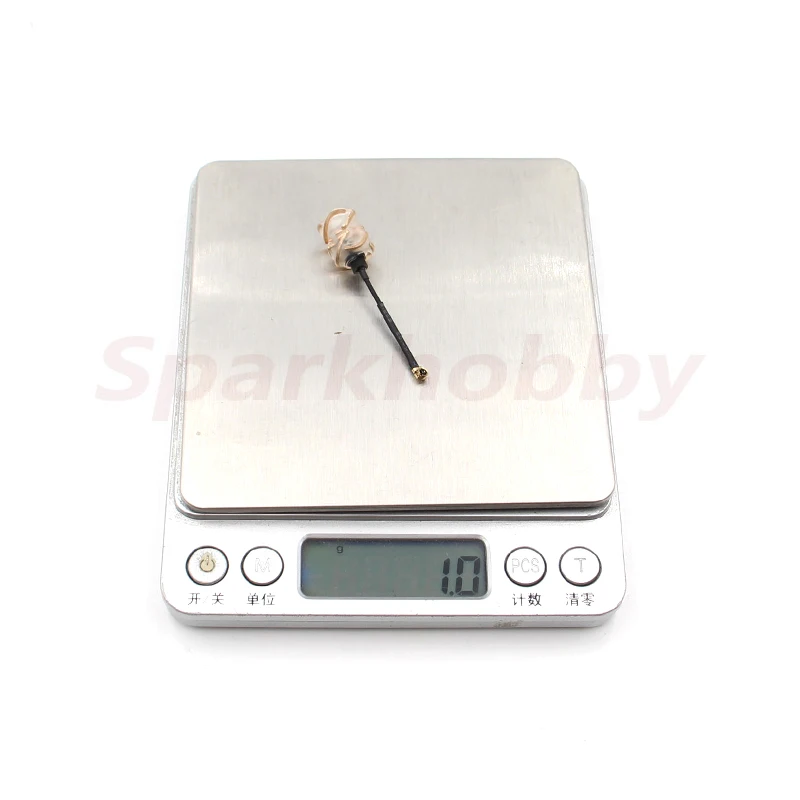 Klonowy liść IPEX RHCP lekki lizak płytki kubek Mini antena 42mm 1.0g nadaje się do Mobula7 Mobula8 1S Lipo kryty drony wyścigowe