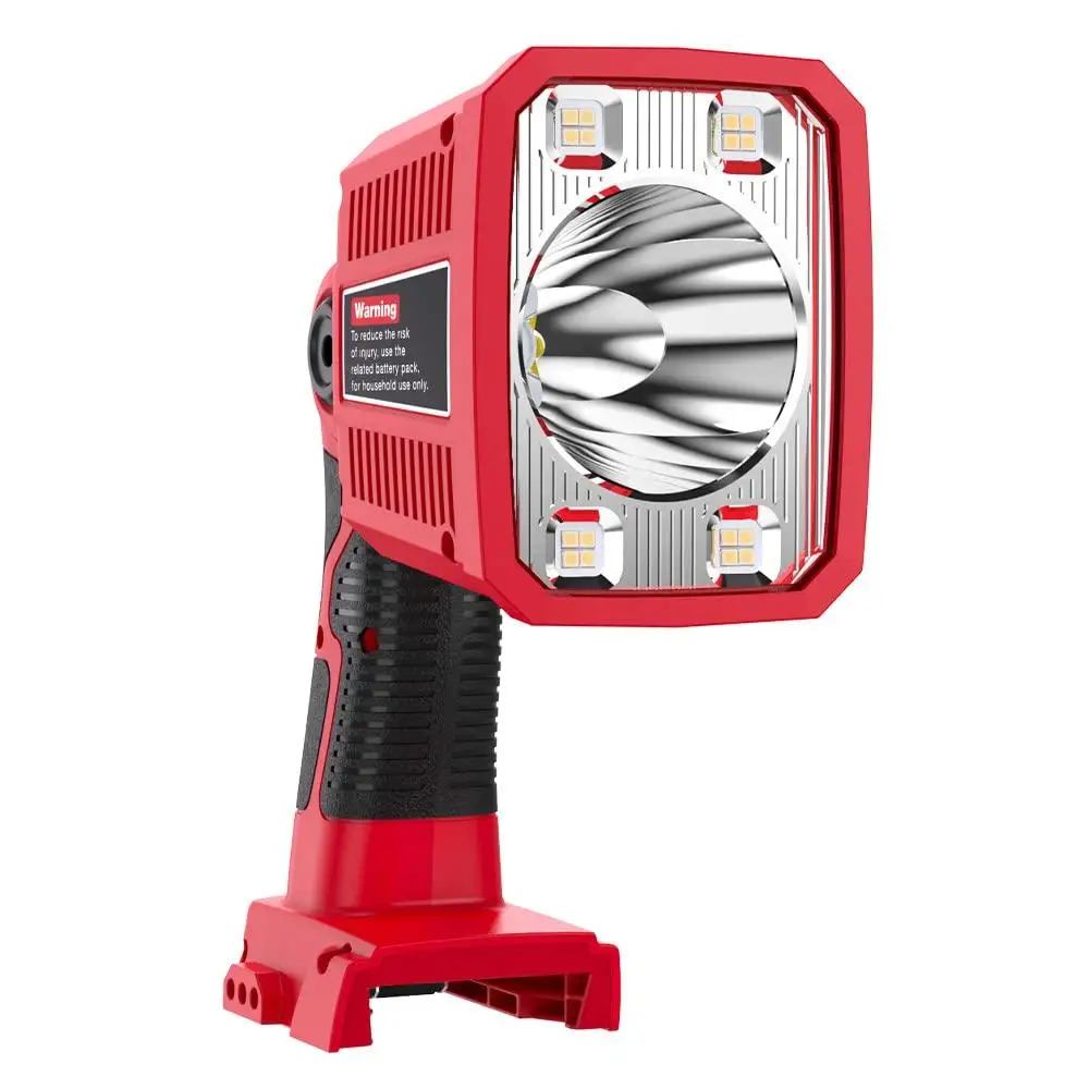 Milwaukee M18 18V 1250LM LED Work Light USB Port Flashlight Floodlight Zinc Alloy Spotlight 508 Yards Indoor Outdoor Use