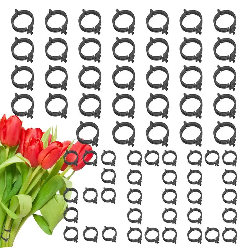 

Plant Support Clips 200pcs Garden Small Vine Clips Support Reusable Climbing Plants Garden Clips Vegetable Fastening Clip For