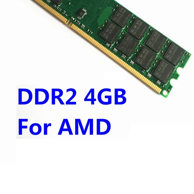 16GB 4X4GB PC2-6400 DDR2 800MHZ 240Pin For AMD Dedicated Desktop Memory Ram 1.8V SDRAM Only For AMD