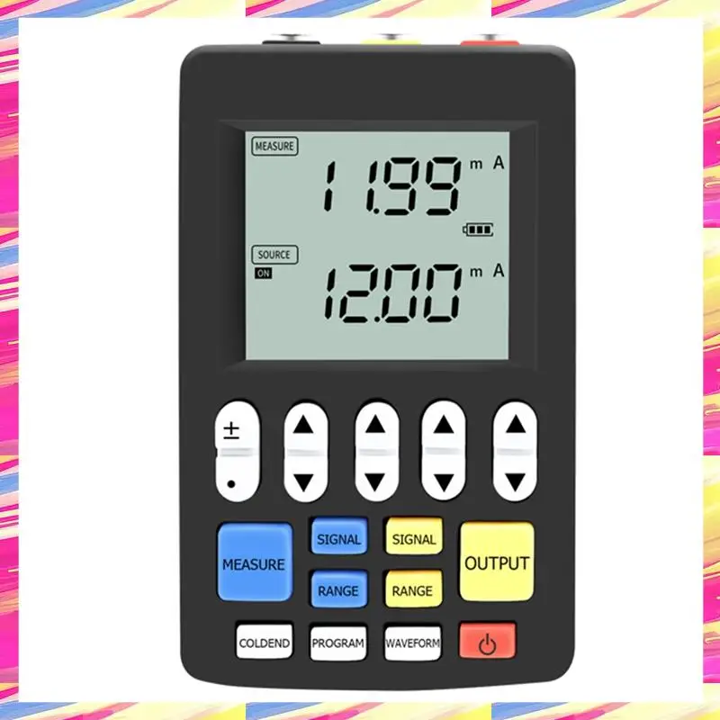 AIAI Multifunctionele Signaalgenerator 4-20Ma Stroomspanning RTD Thermokoppel Signaalbron Handheld Proceskalibrator