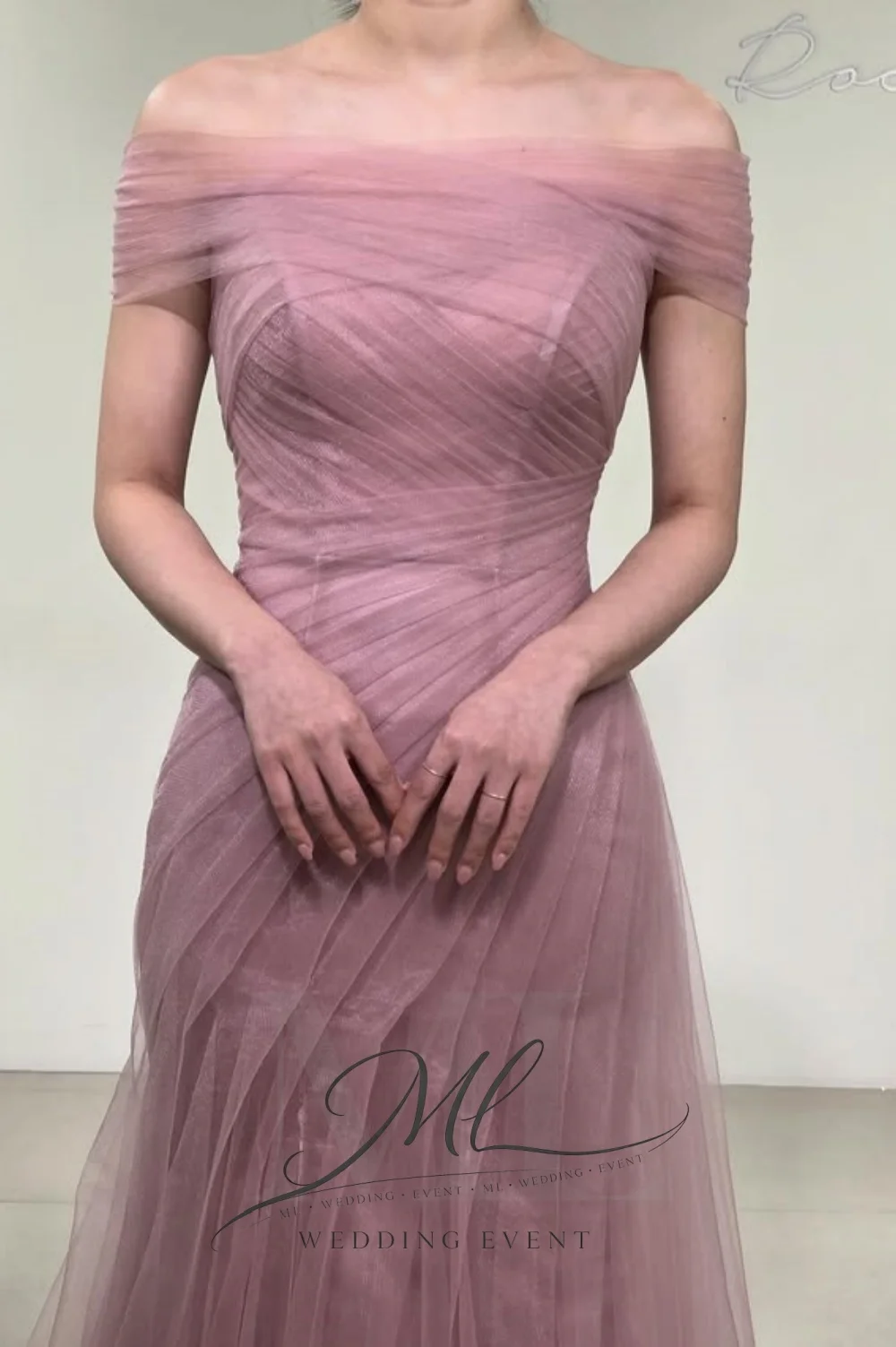 ML Dreamy Purple Korea A Line Evening Dresses Personal Photo Shoot Fairy Soft Tulle  Gown Customised Corset Prom Dresses