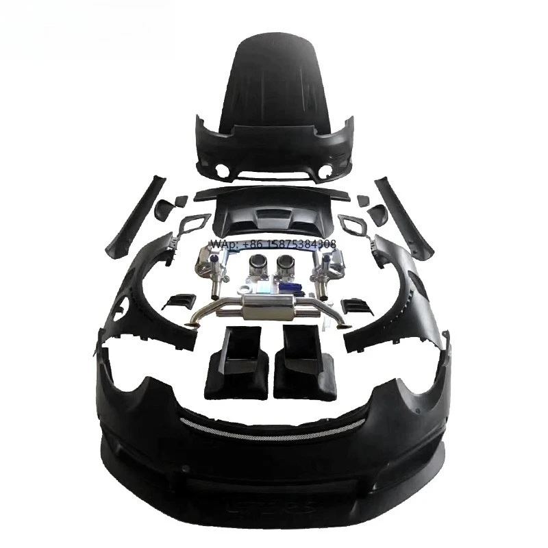 Fiberglass GT2 RS Style Body Kit Upgrade  Suitable for Model