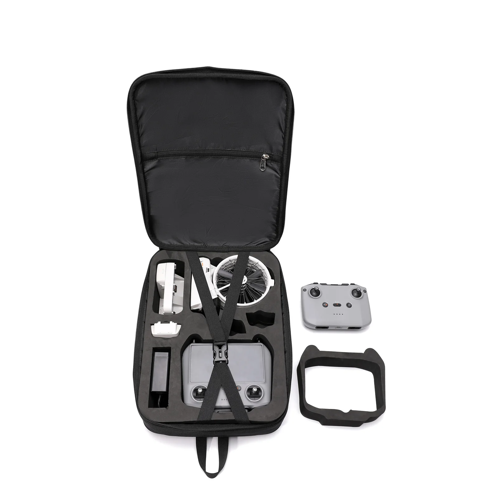 DJI FLIP用大容量保護バックパック - 安全なコンパートメントを備えた収納オーガナイザーバッグ