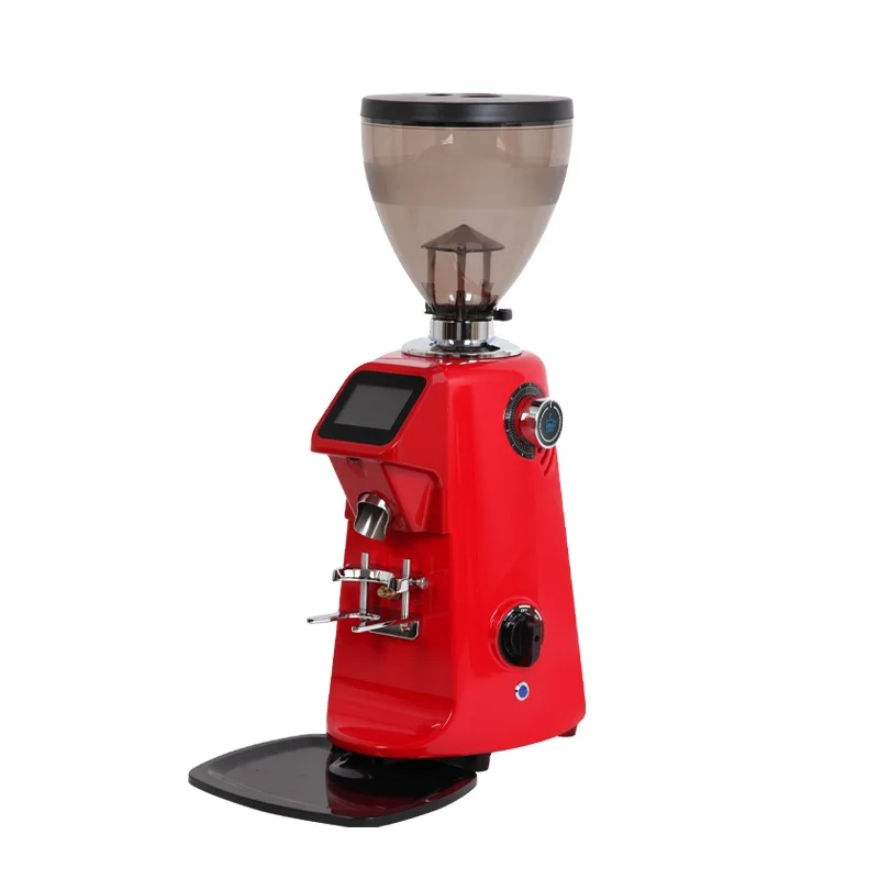 Factory Wholesale Smart Screen Coffee Grinder Electric Commercial Desktop Coffee Bean Grinder  Coffee Equipment