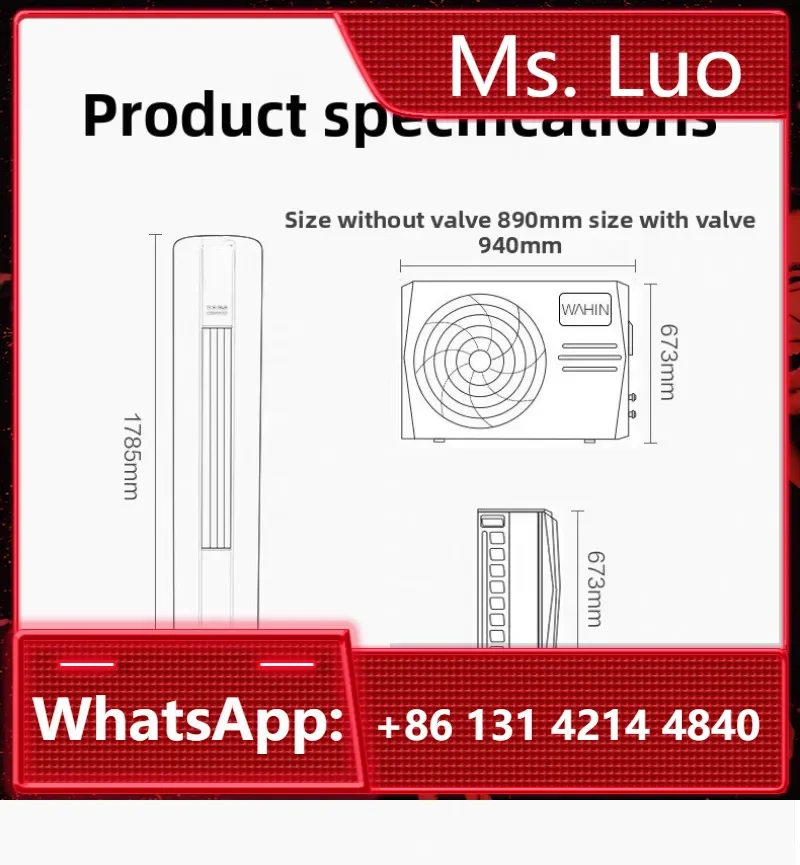 Vertical air conditioner cabinet large 2 horses 3 horses/p     new first-class frequency conversion living room