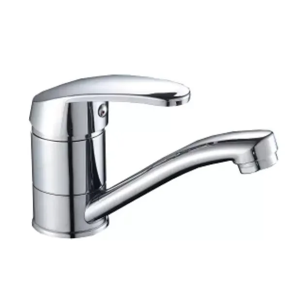 Long Spout Basin Faucet Bathroom Sink Mixer Tap Rotating Cold Hot Water Control Single Handle Deck Mounted Wash Faucet