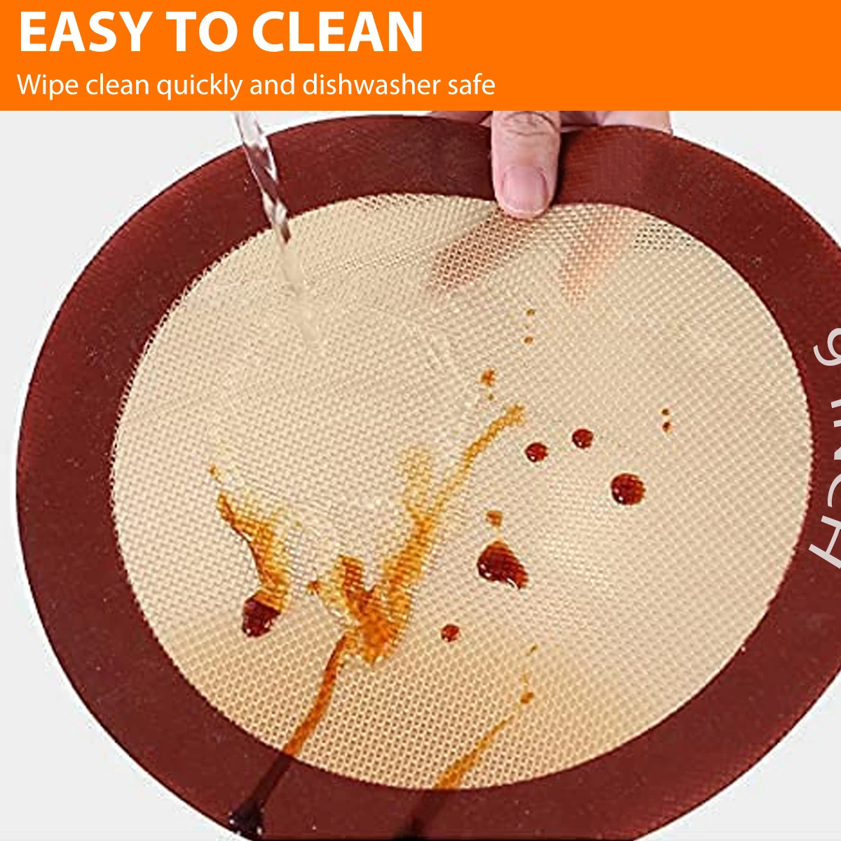 Silicone Baking Mats, 4 Sizes, Reusable Non-Slip Non-Stick Oven Liner Sheet, Large Pastry Mat, for Pizza Macaron Cookie Cake