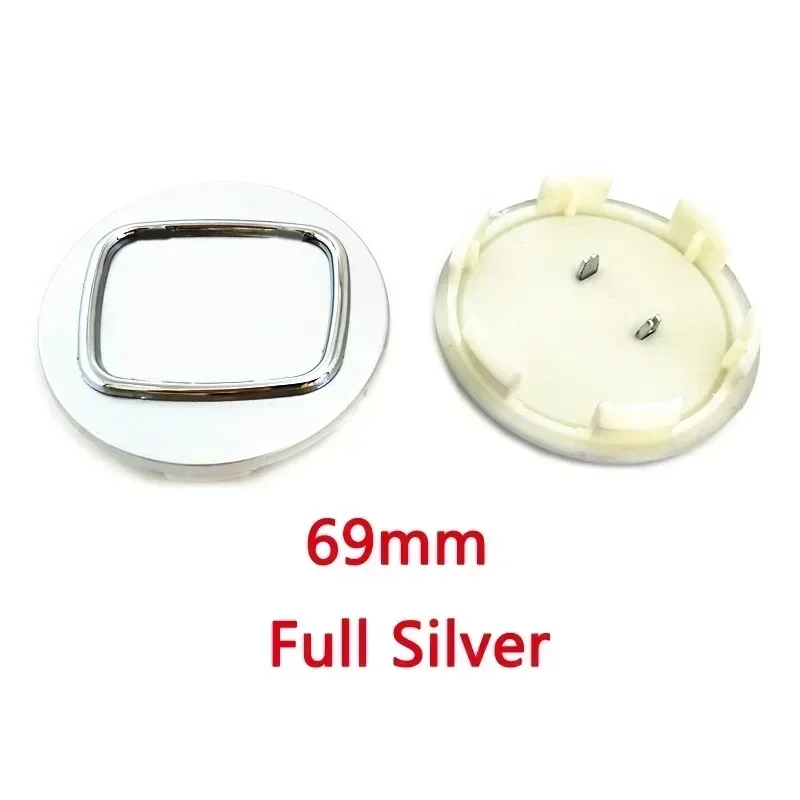 4 Stuks 58Mm 60Mm 69Mm Wielkap Hub Cover Badge Embleem Voor Honda