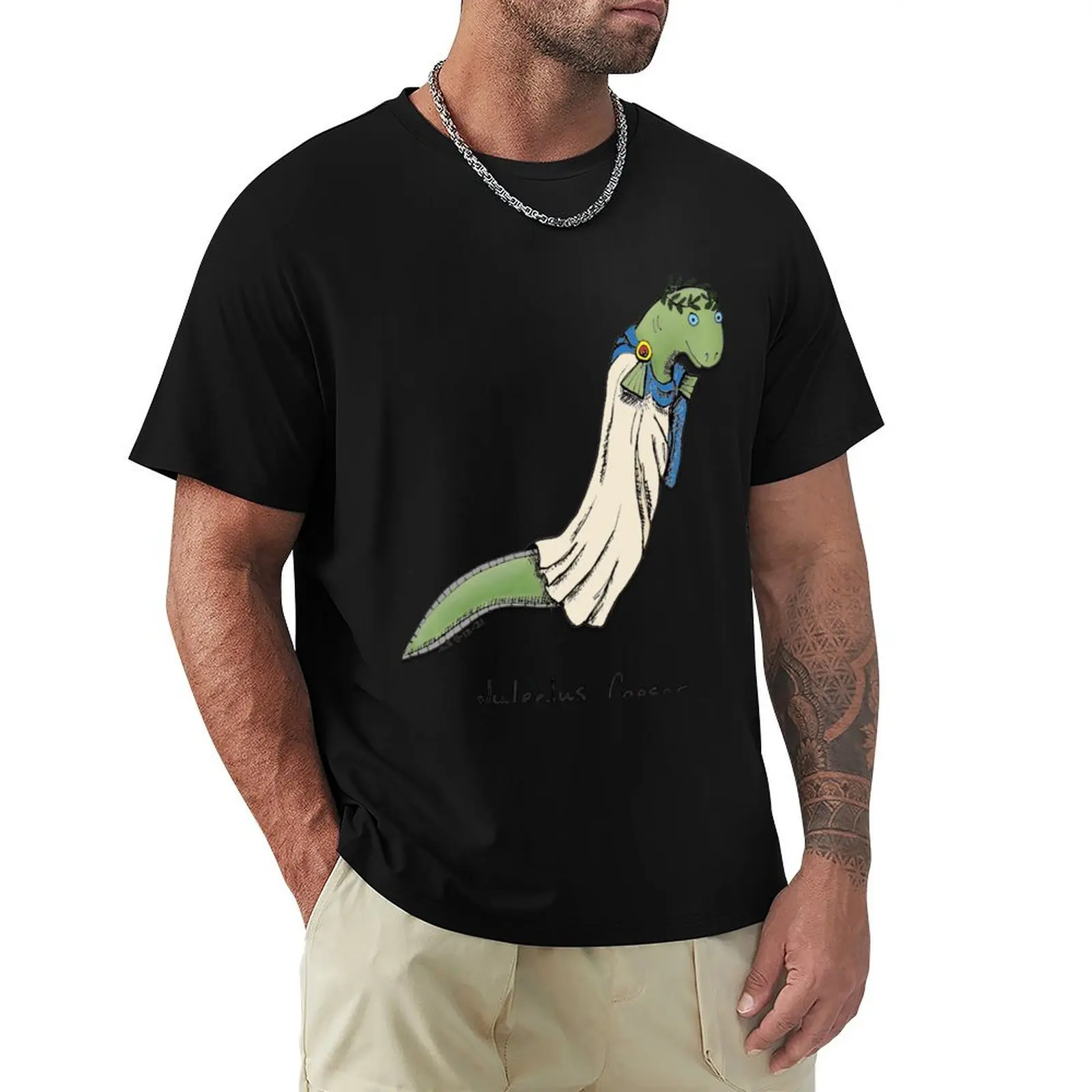 

Juleelus Caesar T-Shirt customizeds oversized anime shirts men