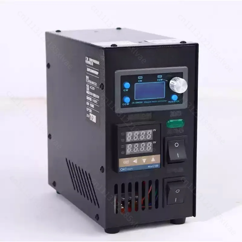 110V Benchtop Selective Solder System 1500W 5KG Lead‑Free Solder Fountain PID Temp Control Through‑hole PCB Rework Station