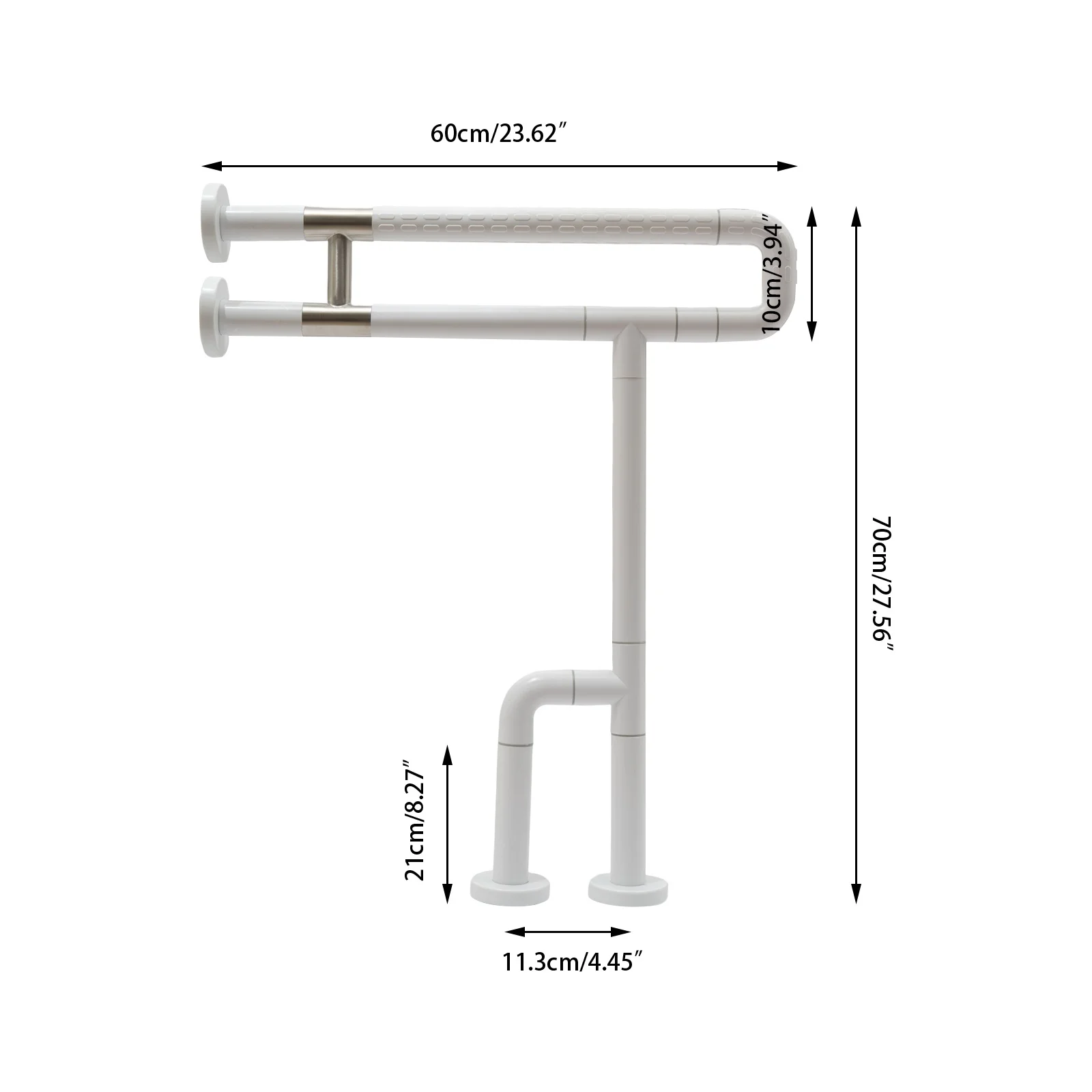 Heavy Duty Elderly Toilet Assist Handrail