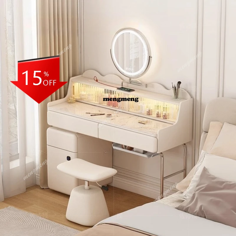 Women Mirror Dressing Table Luxury Reasonable Price Near Bed Jewelry Cabinet Dressing Table Toiletries White Tocador Accessories