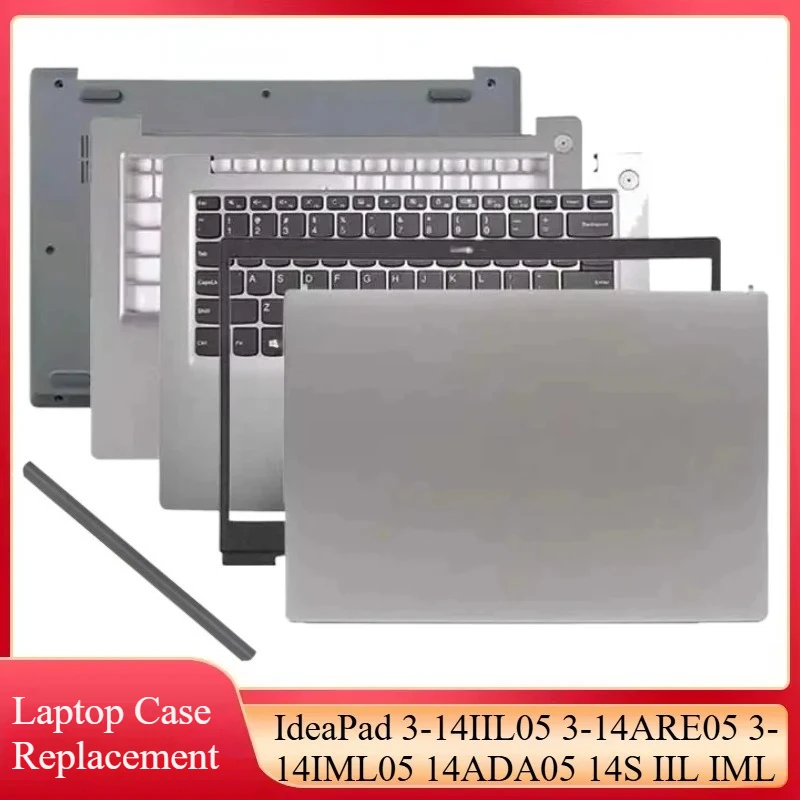 

New For IdeaPad 3-14IIL05 3-14ARE05 3-14IML05 14ADA05 14S IIL IML Laptop LCD Back Cover Bezel Palmrest Top Case Bottom Base Case