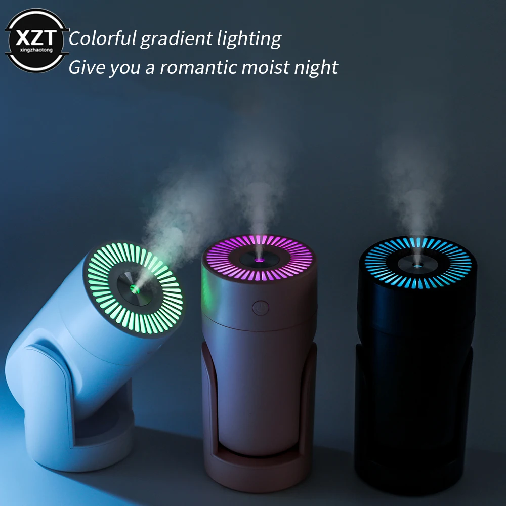 Mini humidificateur de nuit coloré, diffuseur de parfum à double usage, soulage la Fatigue, pour la maison, le bureau, la salle de sport et le Yoga