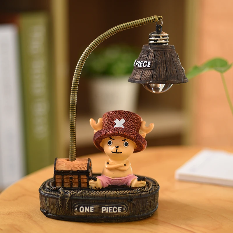 One Piece Anime Night Light Tony Tony Chopper Desktop Ornament Resin Decorative Lamp For Bedroom Office Birthday Gift view 2