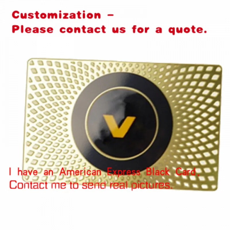 

custom.Custom Silver-Plated Stainless NFC Luxury Business Membership Card with Box