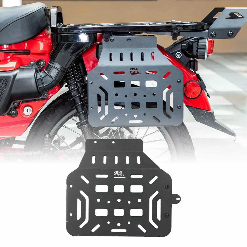 KEMITOUR Motorcycle Side Bag Bracket Luggage Rack Compatible with Honda CT125 Hunter Cub Trail 125 2020 2025 Left Carrier
