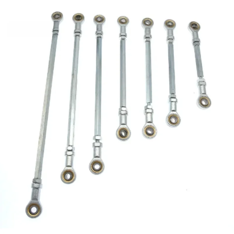 Fit for 45-280mm Four Wheel Beach Bike Go Kart Modification, M8 Steering Tie Rod Fisheye Ball Head Replacement Parts