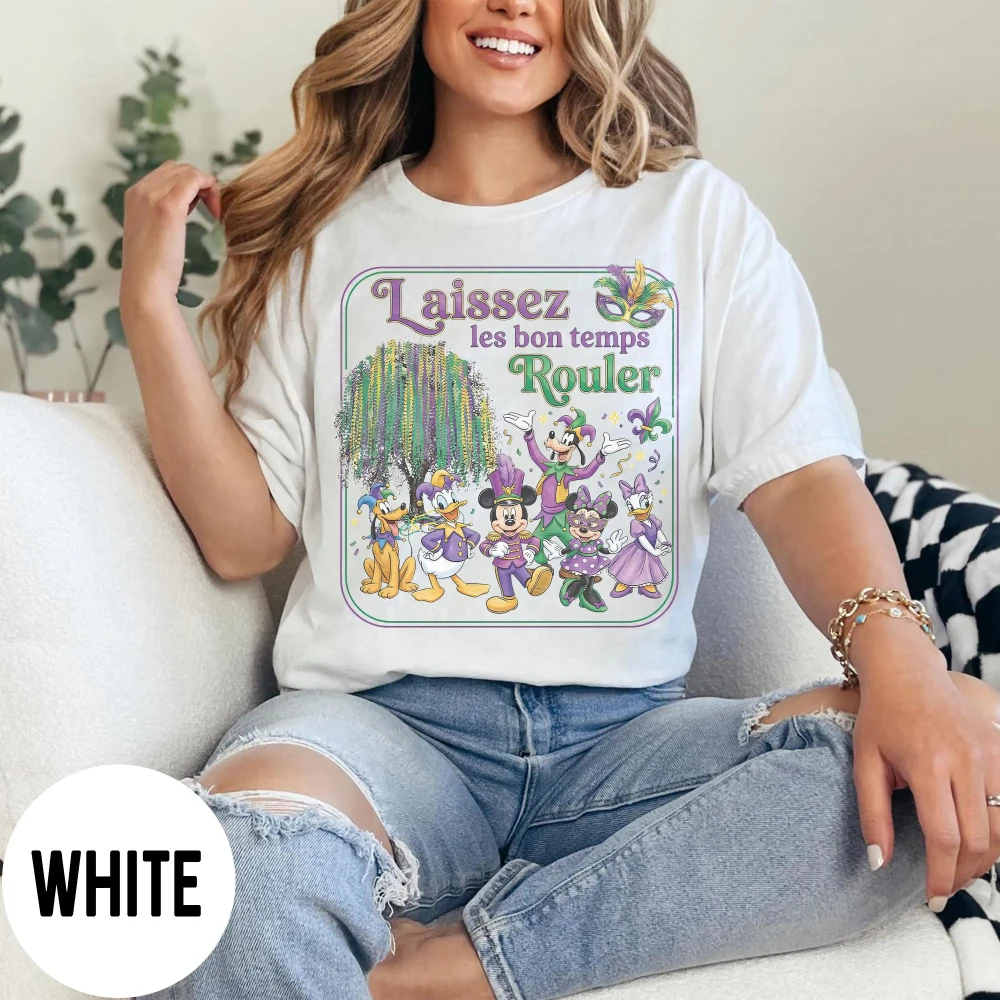 

Disney Laissez Les Bon Teamps Rouler Mardi Gras Shirt Mickey Friends Disney Mardi Gras Carnival Matching Tee Disneyland Trip