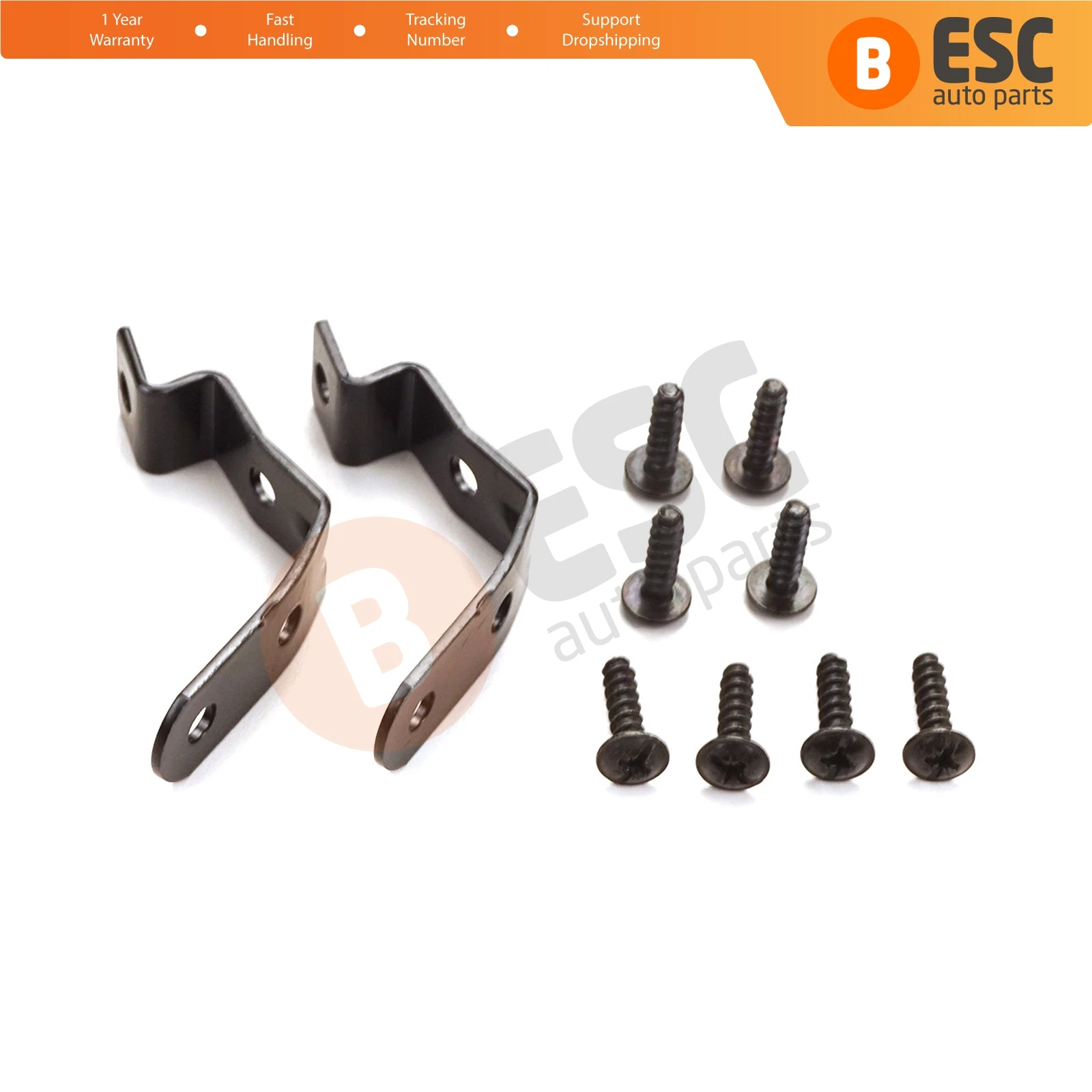 EDP1204 Glove Box Lid Z Shape Hinge Snapped Repair Fix Kit Brackets 8E2857035 for Audi A4 S4 RS4 B6 B7 Seat Exeo 3R5