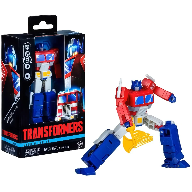 Em estoque hasbro transformadores brinquedos clássicos série ss optimus prime transformador robô figura de ação modelo coletar hobbies brinquedos