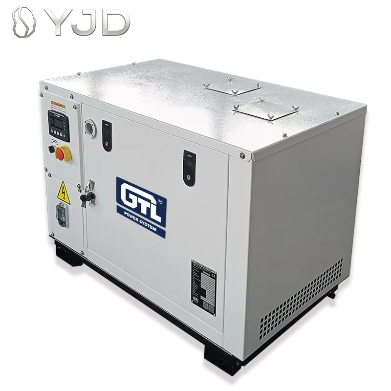 Single Phase AC Output 16KW Marine Silent Diesel Generator Set 60Hz Frequency with 240V Rated Voltage