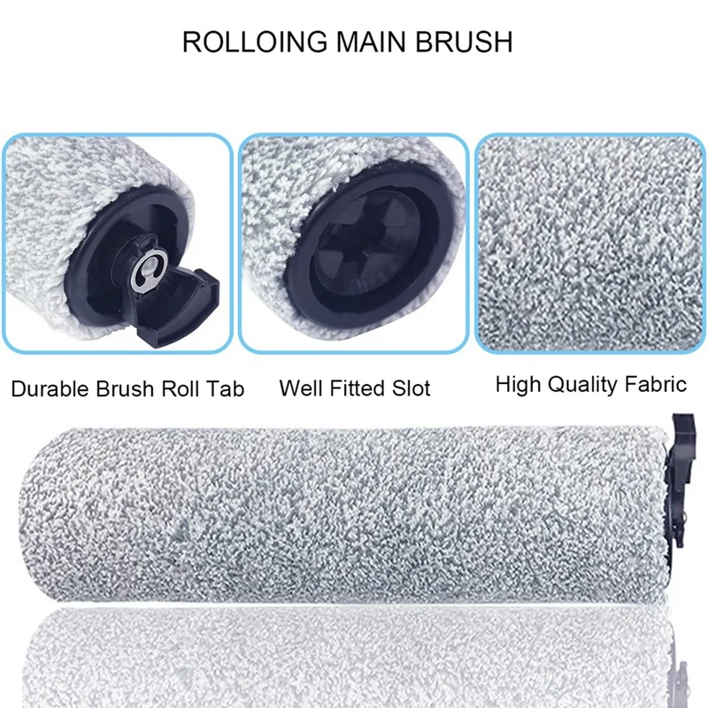 Peças de reposição para Roborock, Escova principal, Compatível para U10 Dyad Aspirador úmido e seco, Acessórios limpadores