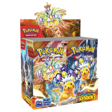Pok&eacute;mon TCG 360Pcs Pokemon Cards Surging Sparks Booster Box Scarlet &amp; Violet Archaludon Ex English Booster Battle Trading Card