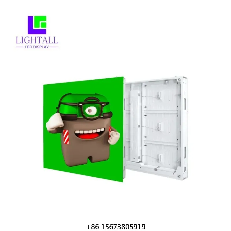 

New Energy-saving and Light Outdoor LED Die-casting Aluminum Display Cabinet 960x960mm Display Panel LED High Waterproof Display