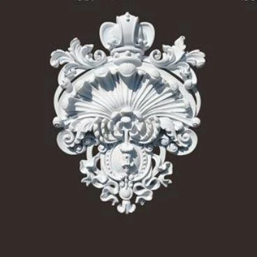 Polyurethane house decoration wall moulding element PU furniture building ornament