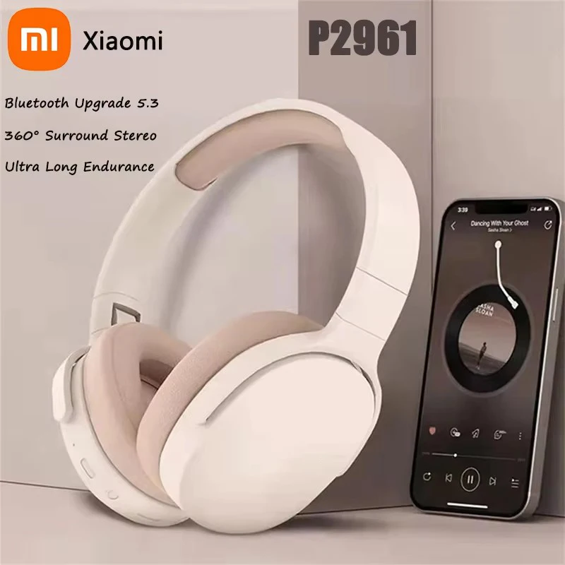 Xiaomi Original P2961 Wireless Headphones Bluetooth 5.3 Earphone For Samsung iPhone Stereo HIFI Headset Game Earbuds With Mic