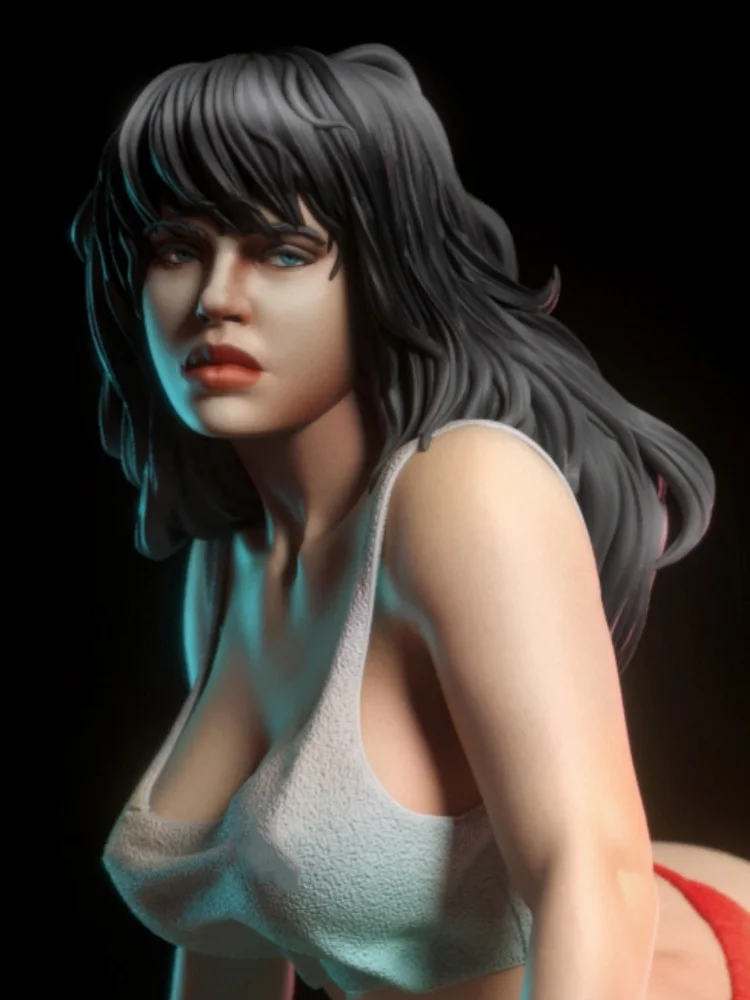 

1/24 Scale Resin Figure Assemble Model Kit Lara Nsfw Two versions Unassembled and Unpainted 3D printing statue toy 1120
