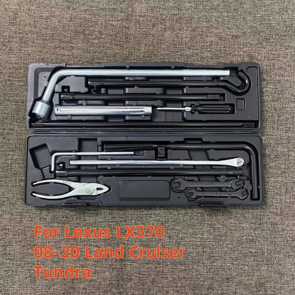 

Wrench Spare Tire Rocker CarAccessories For Toyota Land Cruiser Prado LC150 2700 4000 Lexus LX570 GX460 Tundra with Car Tool Kit
