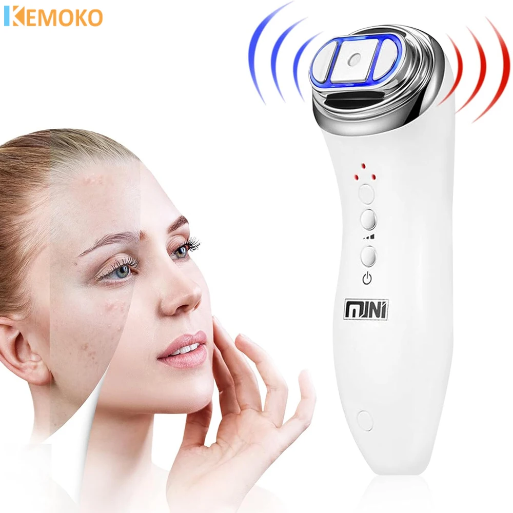 

Mini Hifu Face Lifting Machine Facial Radiofrequency Microcurrent Radio Frequency Ultrasound Lifting RF High Frequency Massage