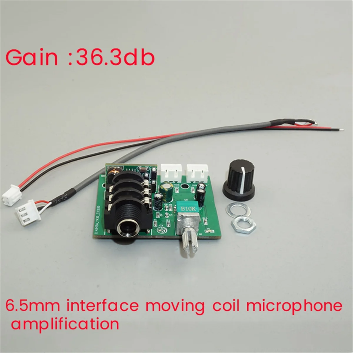 ABDQ-динамический микрофонный конденсаторный усилитель, предусилитель, микрофонный звукосниматель, модуль усиления небольшого сигнала, интерфейс 6,5 мм