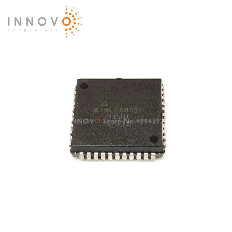 INNOVO 2pcs/lot ATMEGA8515-16JU ATMEGA8515-16 ATMEGA8515 PLCC-44 Free shipping New original