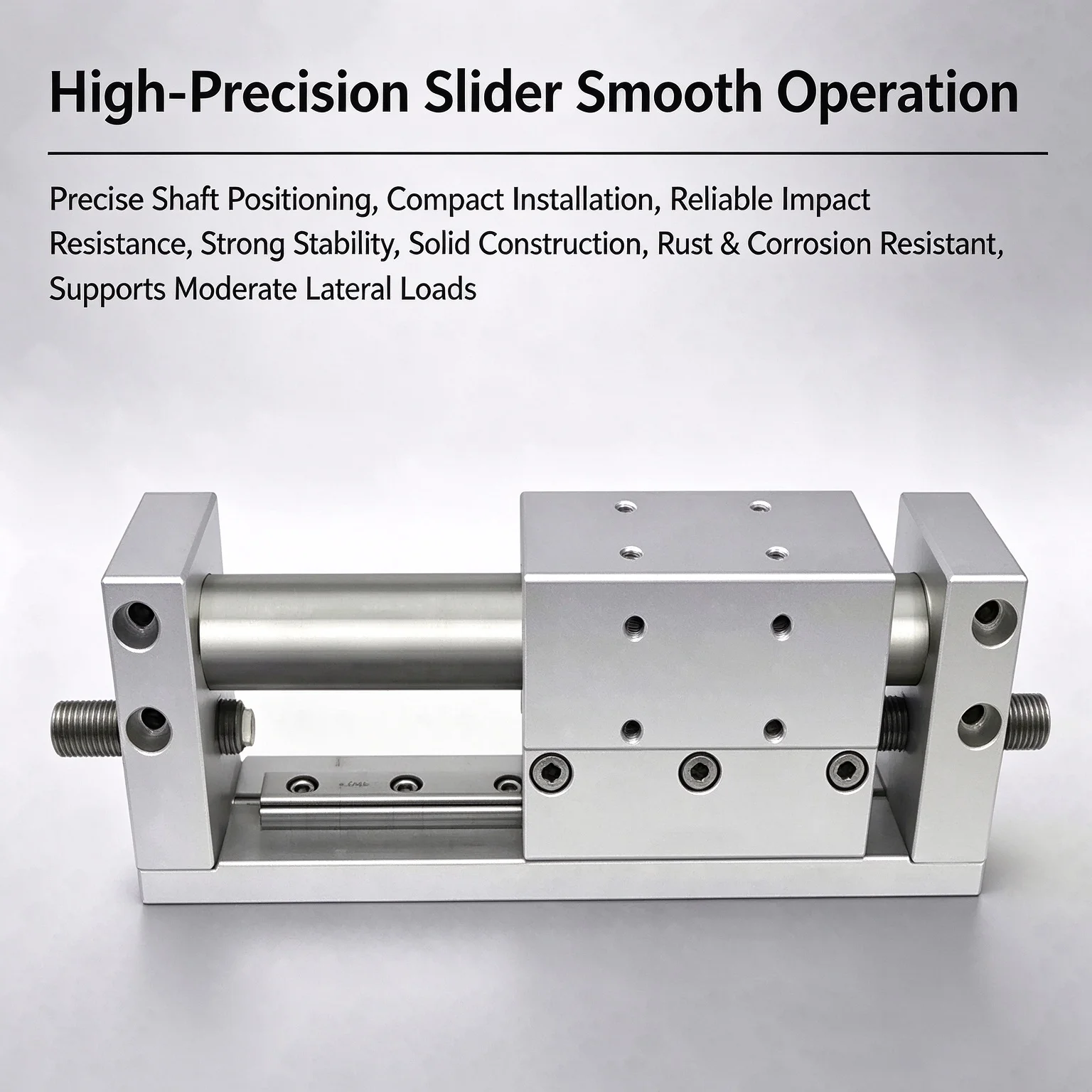 RMH Sliding Rail Type Magnetic Coupling Rodless Pneumatic Cylinder Long Stroke Various Sizes Available RMH10/16/20/25-50X100X2