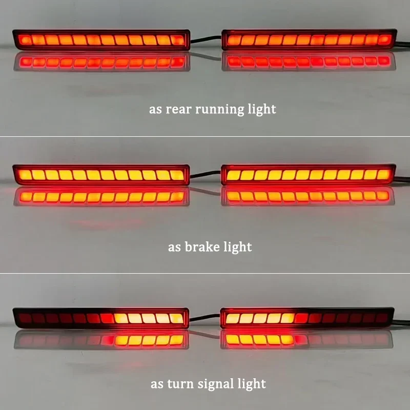 

Автомобильные светодиодные лампы заднего бампера 12 В для Mitsubishi Xforce 2023 2024, стоп-сигнал, указатель поворота, резервный отражатель, задние фонари заднего хода