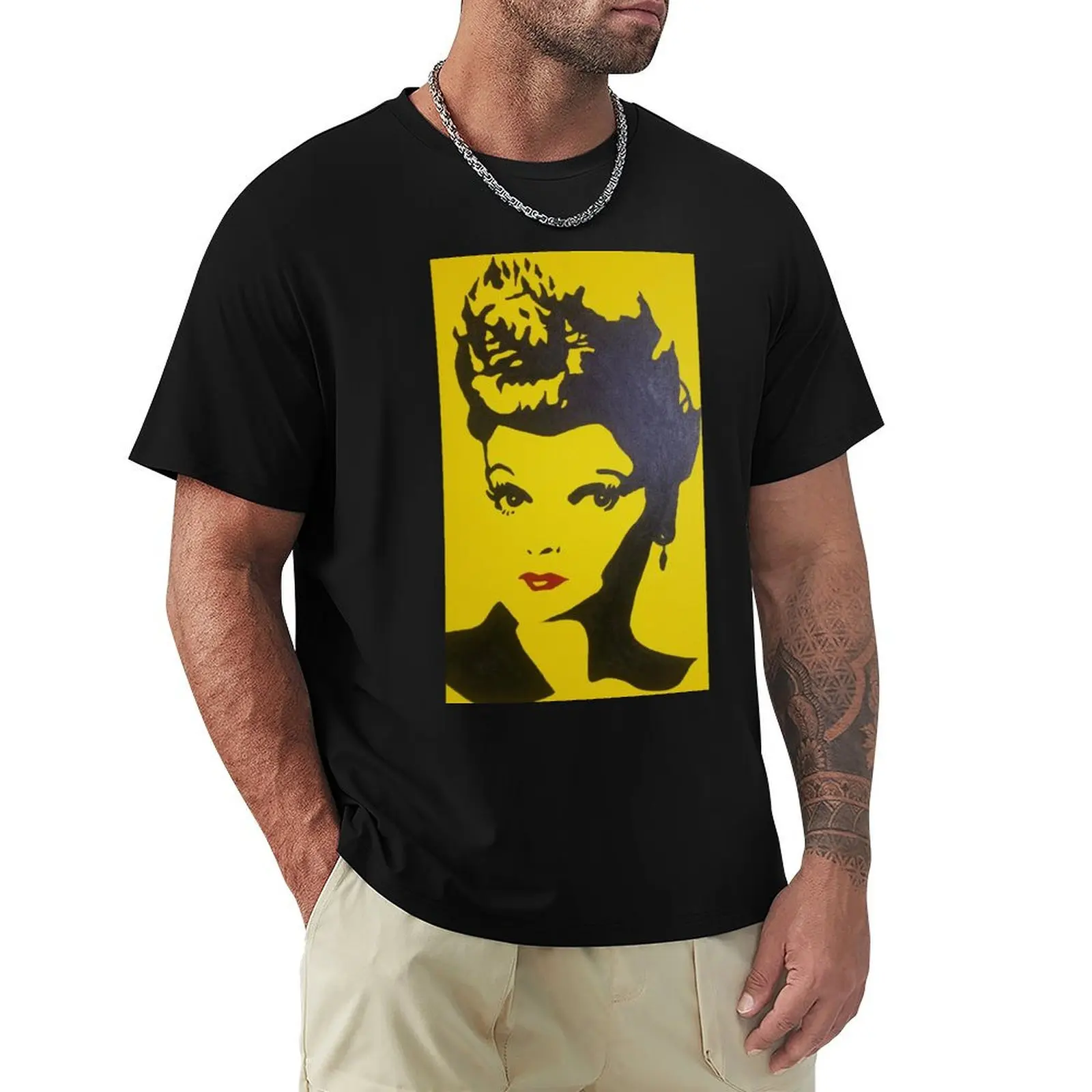 

I love lucy T-Shirt Plus Size Basic Cotton T-Shirt