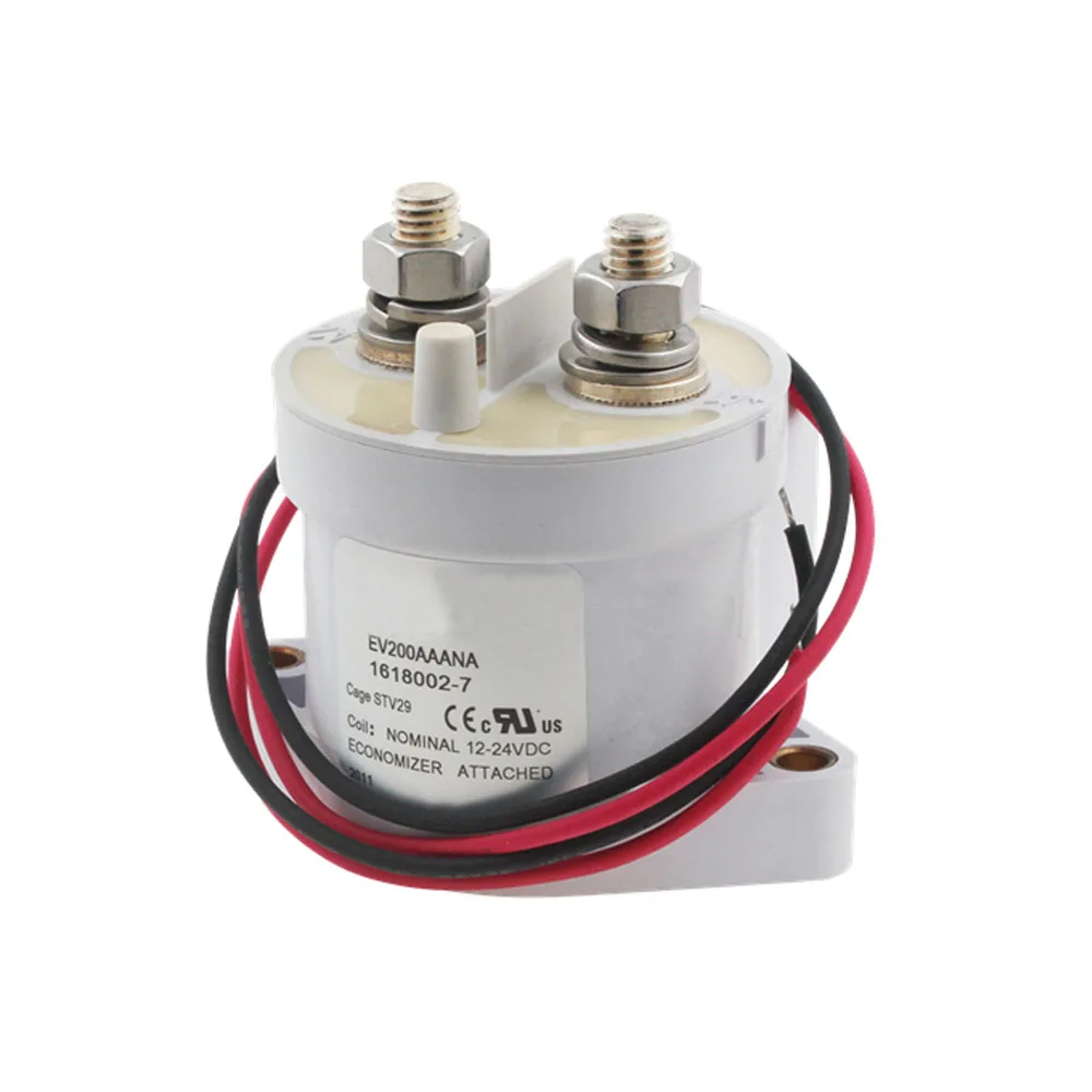 EV200AAANA DC Relay 12-24V 500A New Energy Electric Vehicle EV200 Series Contactor With1 Form X Contacts Rated 500+ Amps Relay