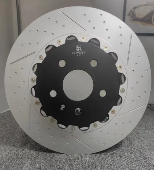 For High-Performance 2-Piece Front Brake Disc Rotors 375mm*36mm OE#A1674211101 for Mercedes-Benz AMG GLE53 Gle53