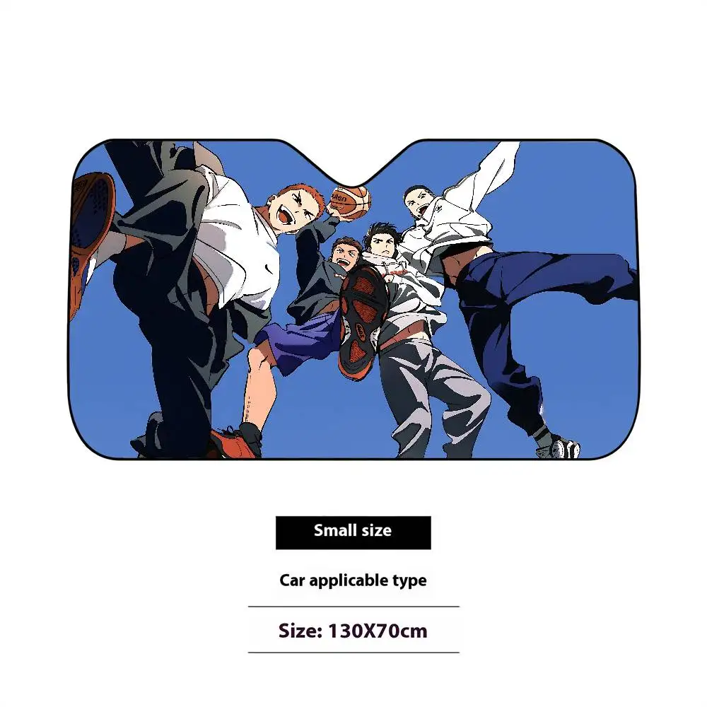 Anime S-Slam Dunk Stylish And Trendy Windshield Sunshade, Car Windshield Cover, Car Sunshade Curtain, Car Sun Protection Cover view 3