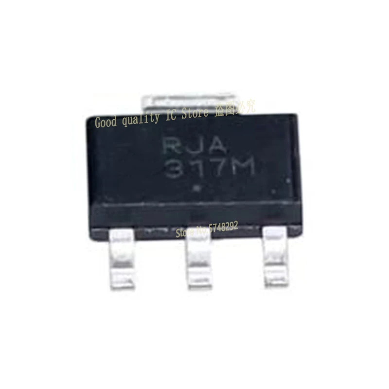 10PCS/lot LM317MSTT3G LM317M LM317 317M SOT223  100% new imported original