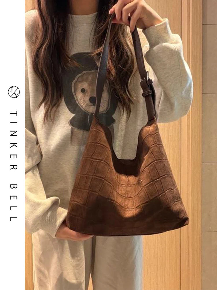 large-capaci-casual-vintage-women's-tote-bag-2026-new-autumn-winter-lazy-sle-single-oulder-slant-cross-bag